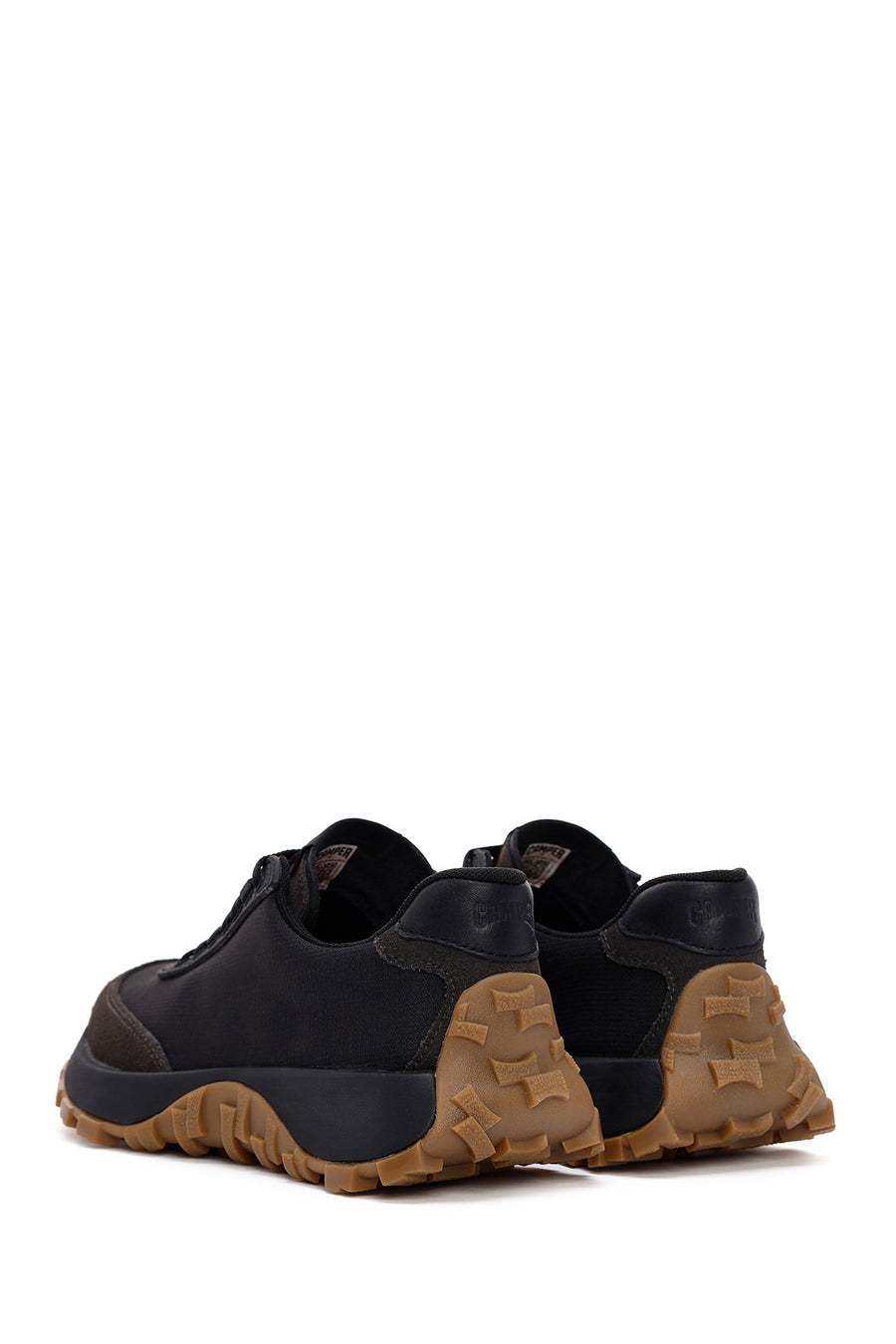 Camper Women's Black Drift Trail Vibram Lace-Up Sneakers