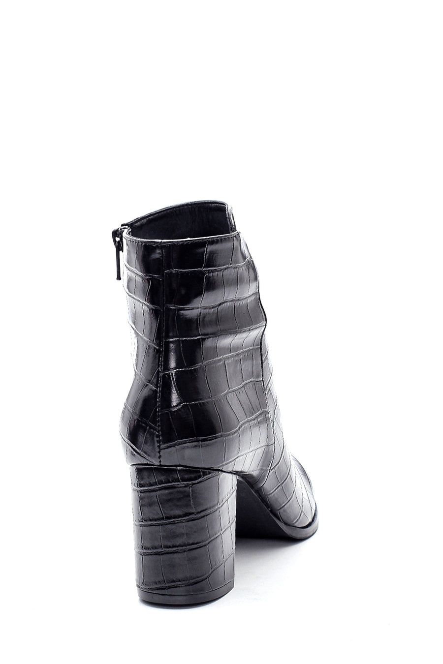 Women's Crocodile Heeled Boots