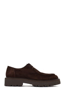 Men's Brown Lace-Up Suede Leather Casual Shoes | Derimod