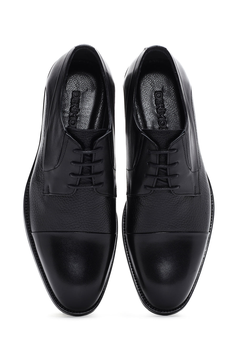Men's Black Leather Classic Shoes