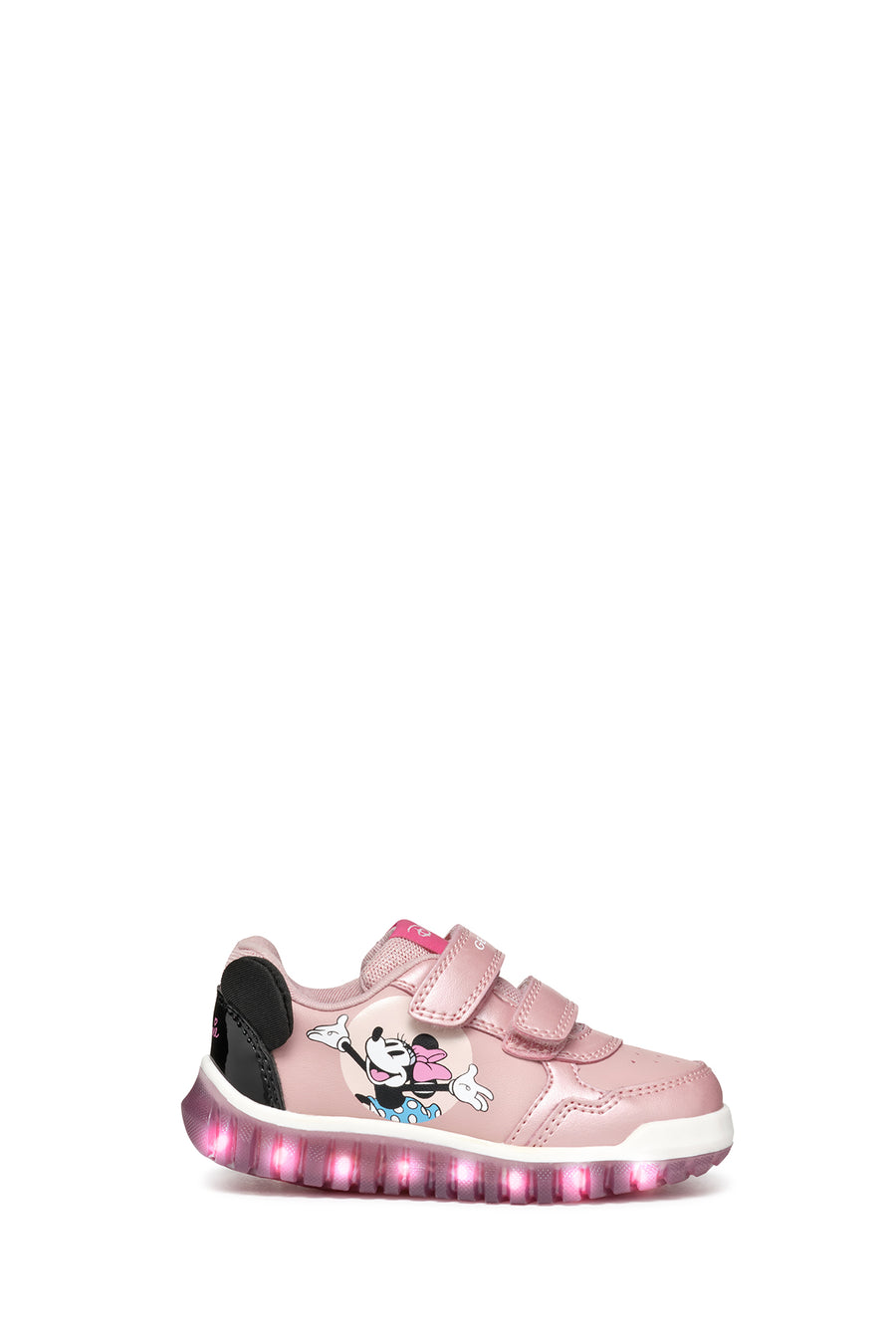 Geox Baby Girl Pink Lightyloo Strappy Sneakers