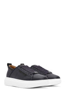 ACBC x Derimod Men's Navy Lace-Up Sneakers | Derimod