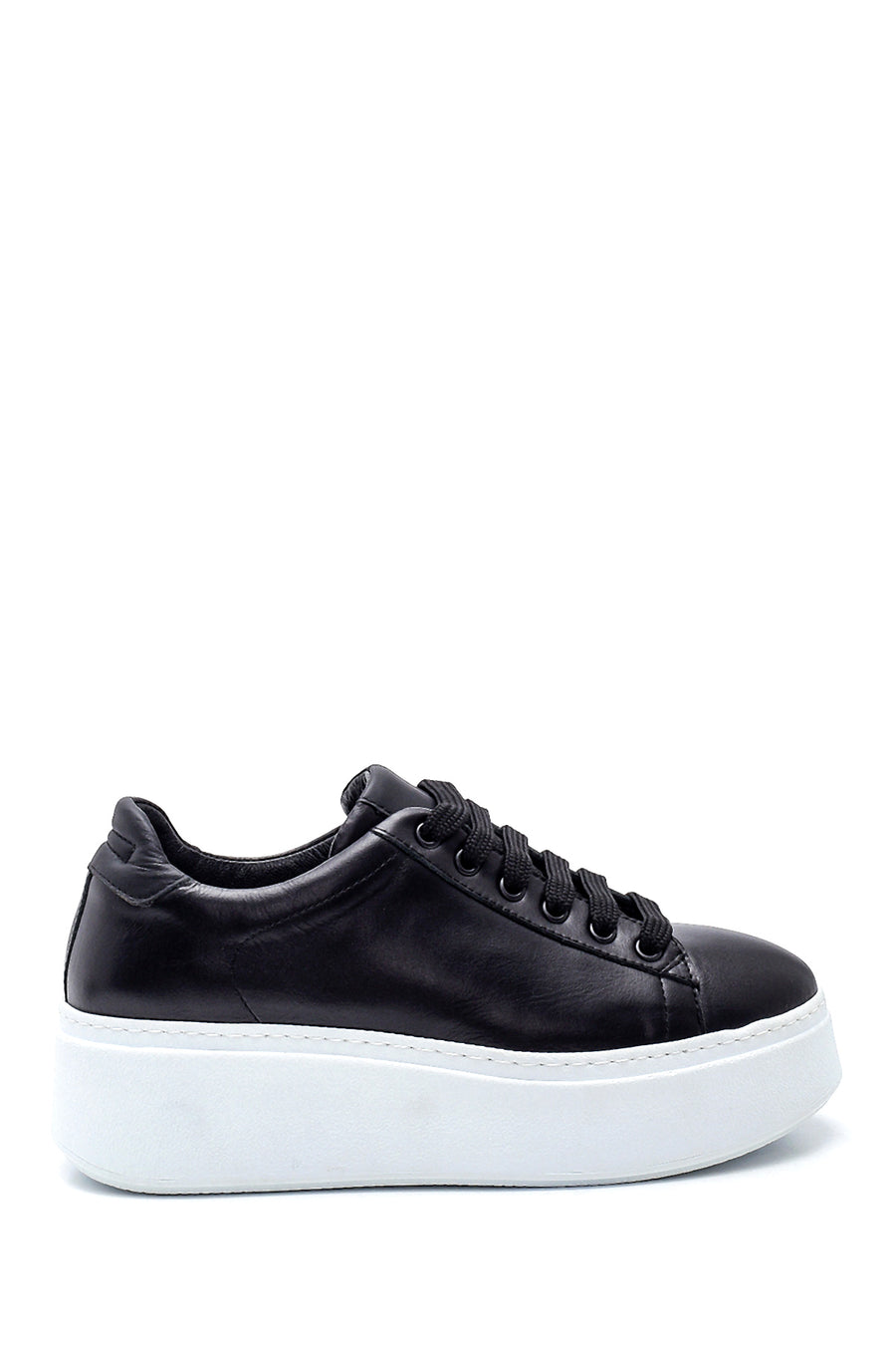 Kadın Deri Zincirli Loafer 21WFD134318 | Derimod