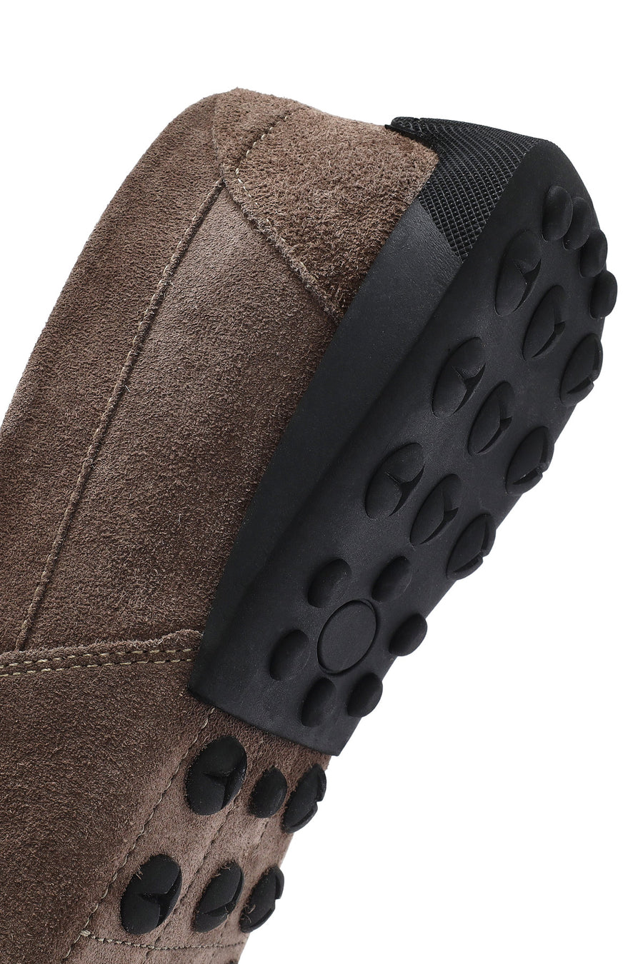 Erkek Vizon Süet Deri Loafer