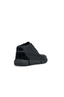 Geox Men's Black Adacter H Lace-up Leather Sneaker Boots | Derimod