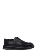 Male Black Lace-Up Leather Casual Shoes | Derimod