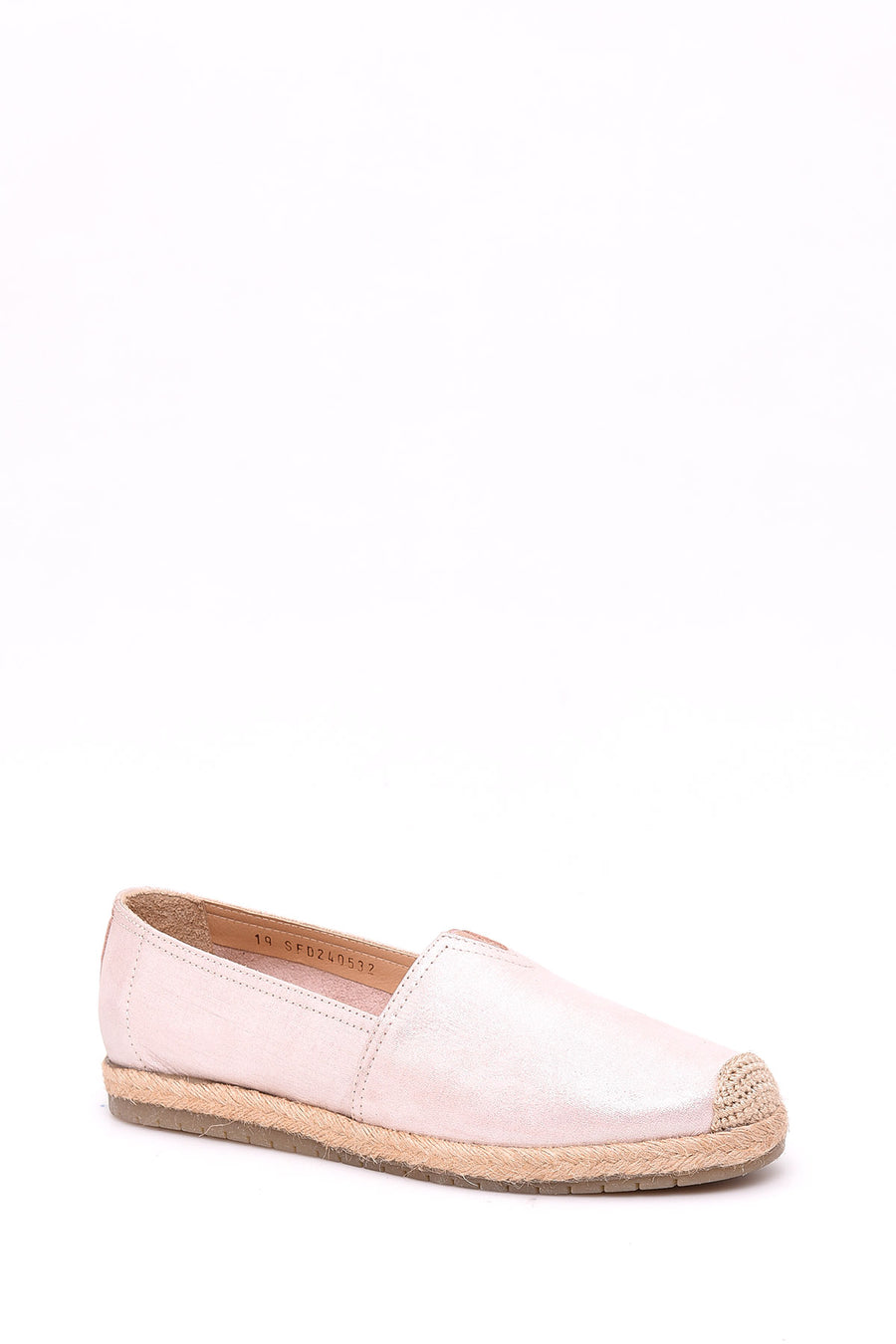 Women's Leather Espadrille Shoes