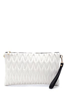 Women's Patterned Clutch Bag | Derimod