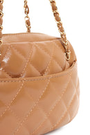 Woman Beige Quilted Crossbody Bag | Derimod