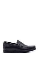 Men's Leather Printed Loafer | Derimod