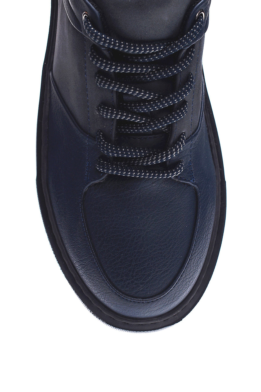 Men's Leather Printed Sneaker