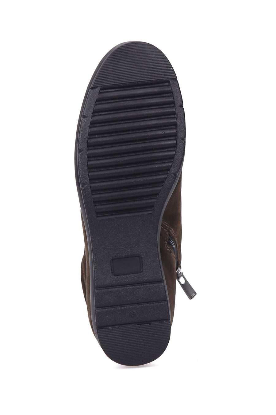 Wedge Heeled Women's Suede Shoes