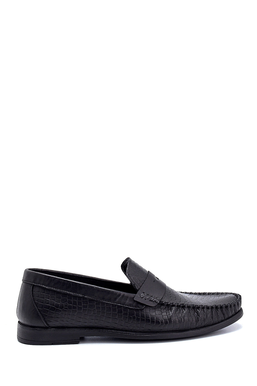 Men's Leather Printed Loafer 21SFD330526 | Derimod