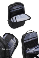 D-Pack Unisex Gray Technological Fabric Hardcase Backpack | Derimod