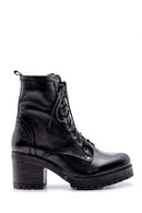 Women's Leather Heeled Boots | Derimod