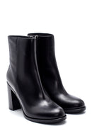 Women's Leather Heeled Boots | Derimod
