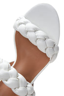 Women's White Thick Heeled Sandals | Derimod