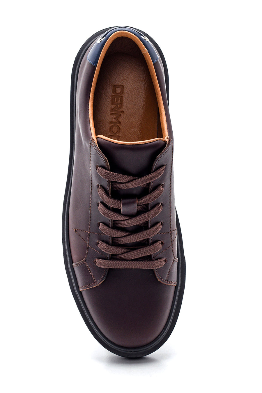 Men's Brown Leather Sneaker