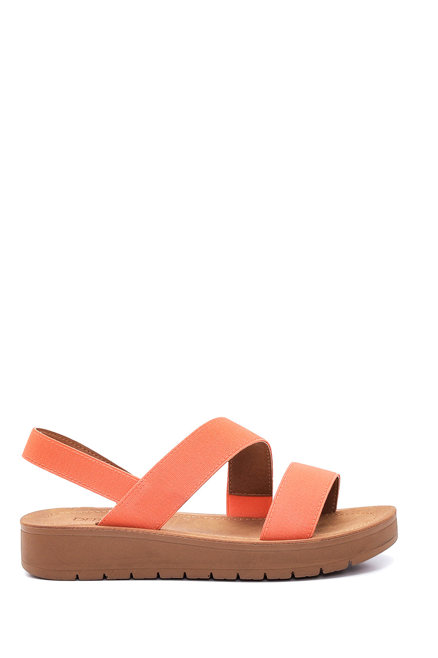 Kadın Turuncu Casual Düz Sandalet 22SFE46306F | Derimod