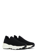 Women's Black Thick Soled Sneaker | Derimod