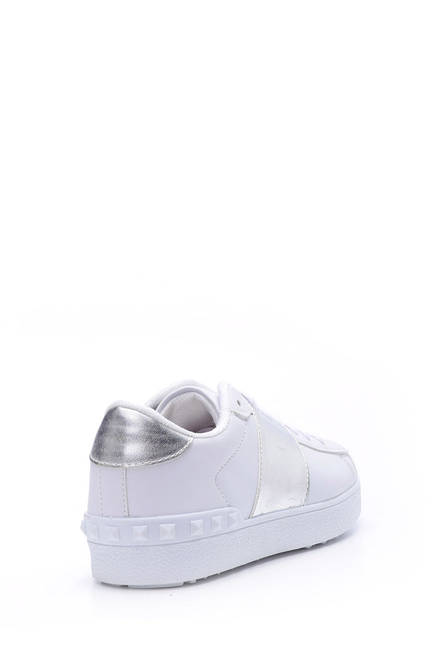 Women's Silver Detailed Sneaker