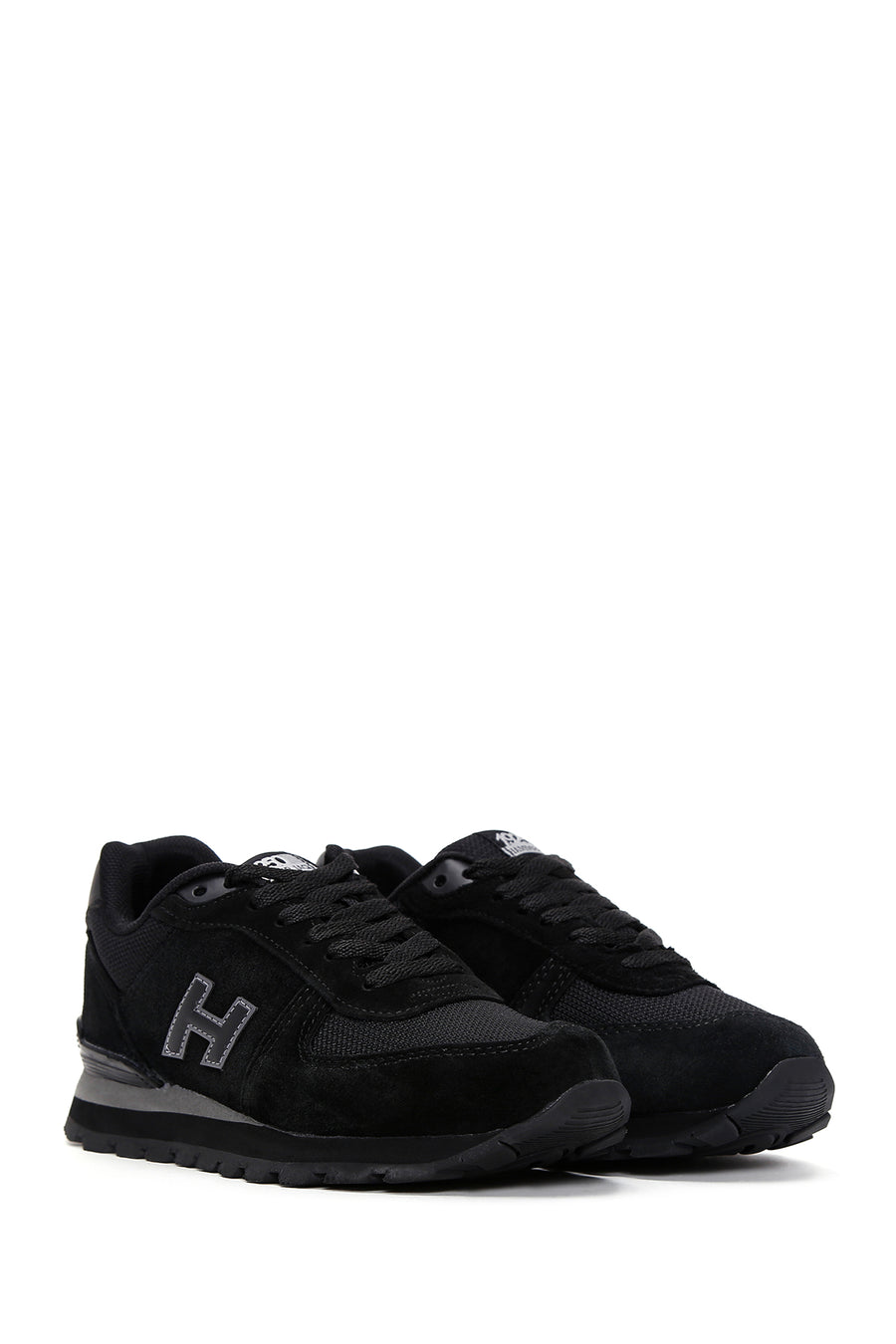 Hammer Jack Women's Black-Smoked Nubuck Leather Peru G Sneaker
