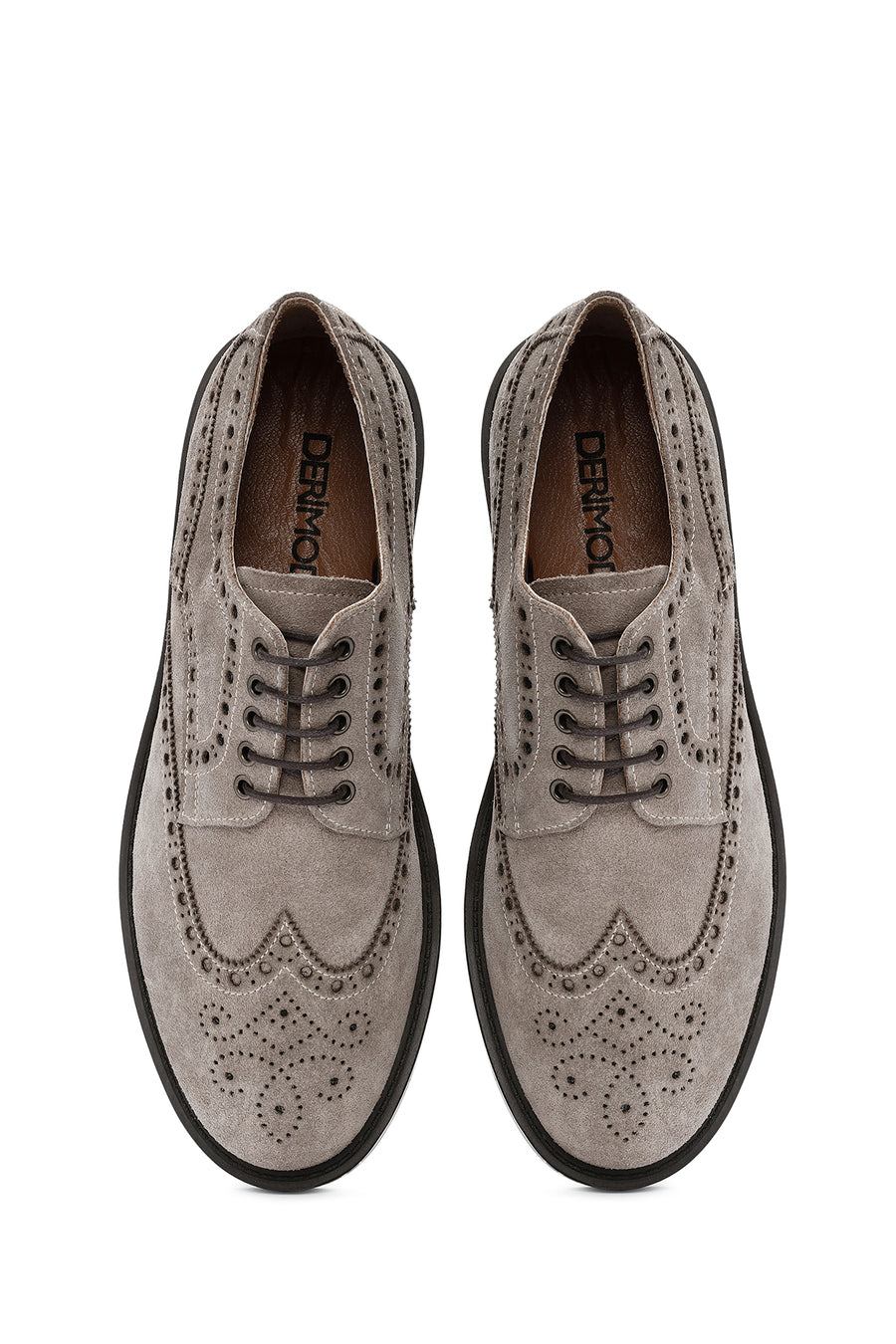 Men's Mink Lace-Up Suede Leather Casual Shoes