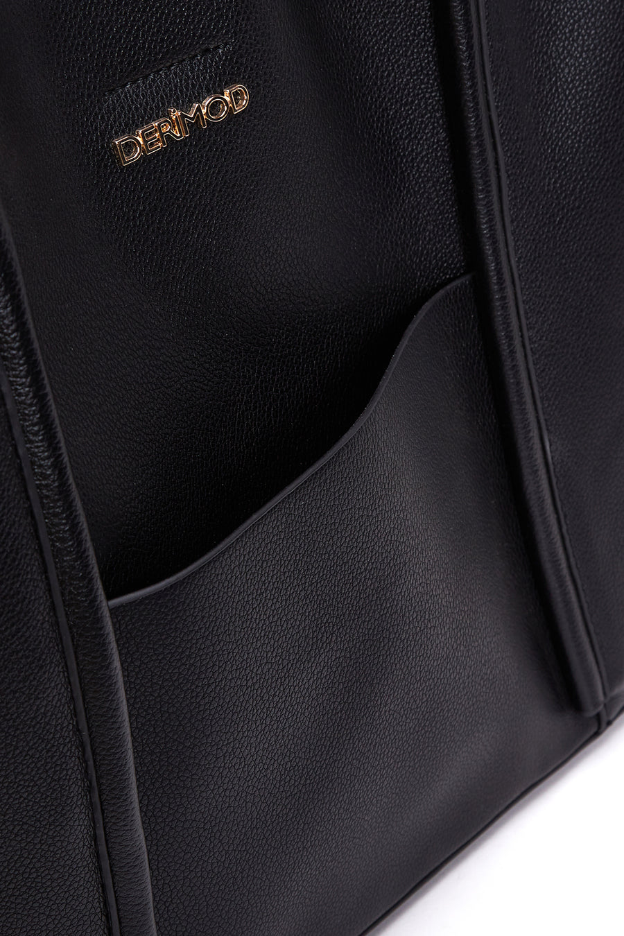 Woman Black Long Strappy Shoulder Bag