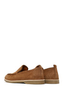 Male Tan Suede Casual Loafer | Derimod