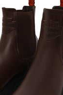 Harley Davidson Woman Tan Mourir Leather Chelsea Boots | Derimod