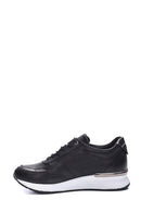 Kadın Deri Kalın Taban Sneaker | Derimod
