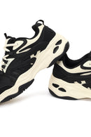 Woman Black Lace-Up Chunky Sneaker | Derimod