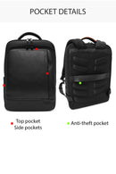 D-Pack Unisex Siyah Sırt Çantası | Derimod