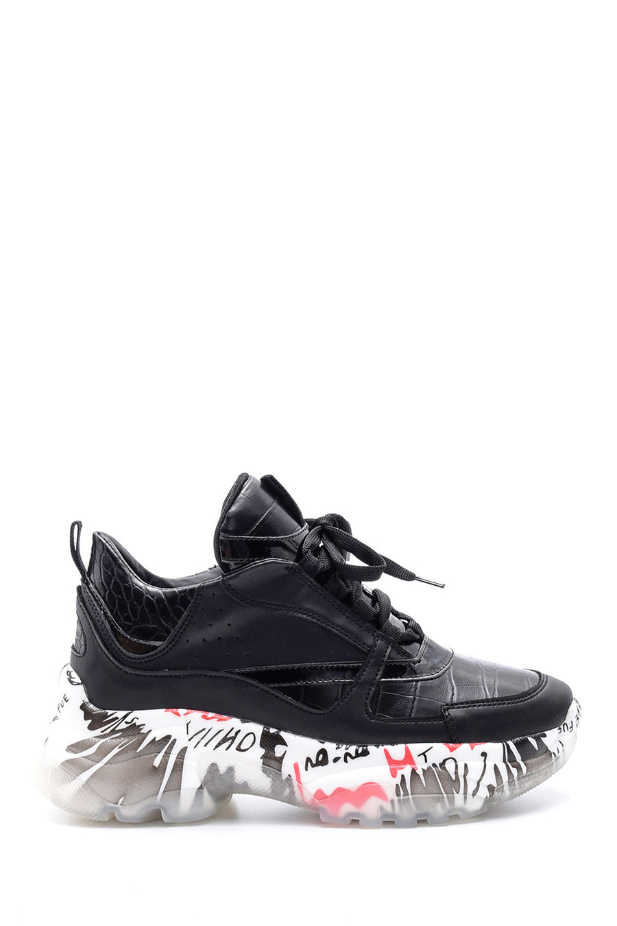 Women's Transparent Sole Detailed Sneaker 19WFE227114 | Derimod