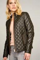 Rosemary Women's Leather Jacket | Derimod