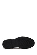 Male Black Lace-Up Leather Casual Shoes | Derimod
