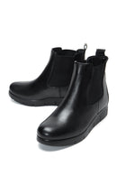 Women's Leather Wedge Heel Boots | Derimod