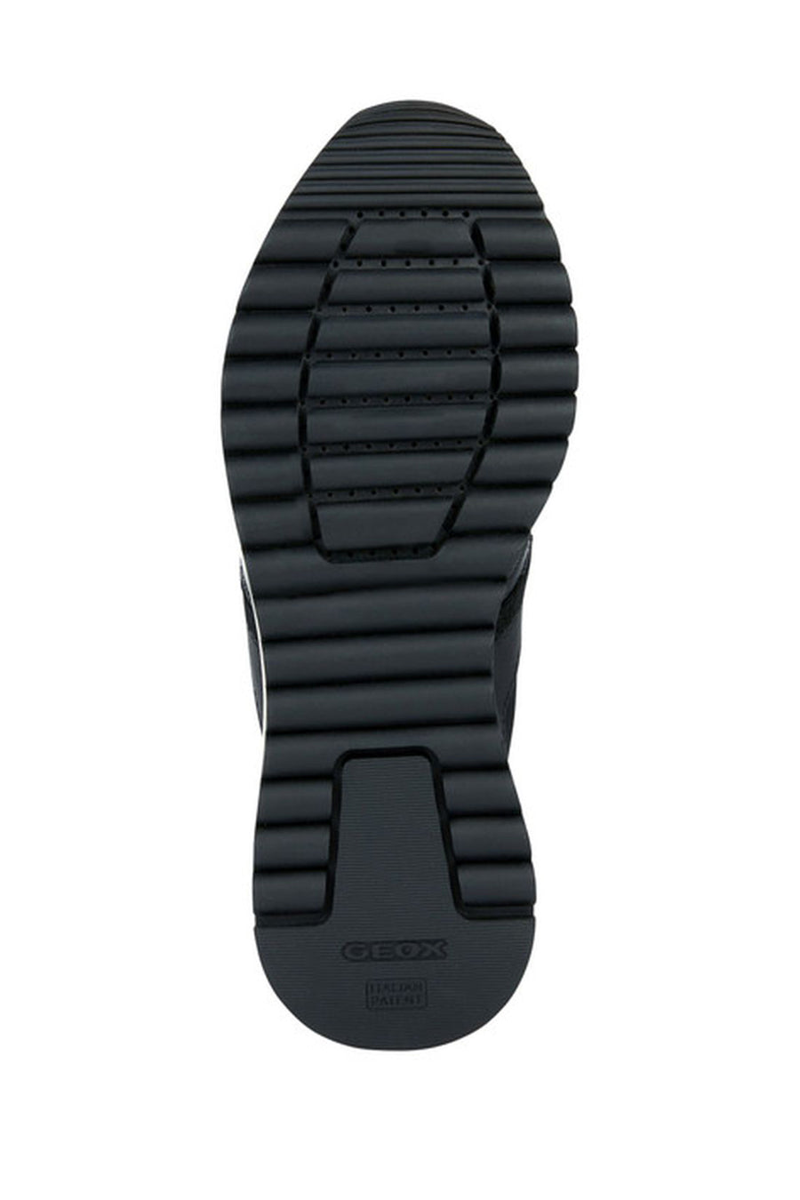 Geox Kadın Siyah Desya Deri Kalın Topuklu Bağcıklı Sneaker