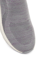 Derimod Zero Women's Grey Thick-Soled Fabric Sneaker | Derimod