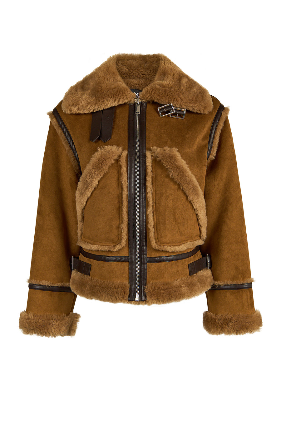 Stokholm Kadın Camel Oversize Teddy Mont 26WGP5691FF | Derimod