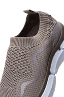 Women's Mink Fabric Sneaker | Derimod