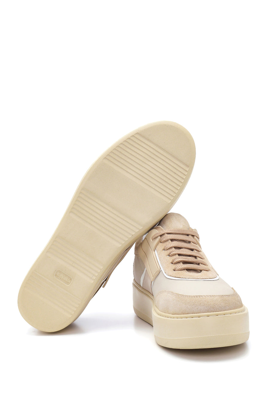 Erkek Deri Yüksek Taban Sneaker