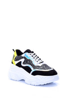 Women's High-Sole Sneaker | Derimod