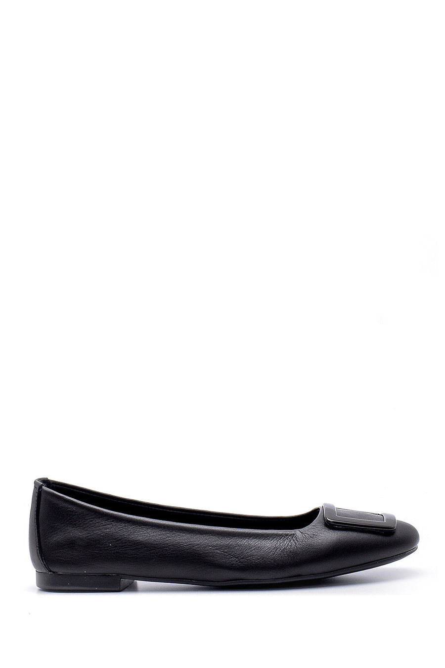 Women's Leather Ballerinas 20SFD111218 | Derimod