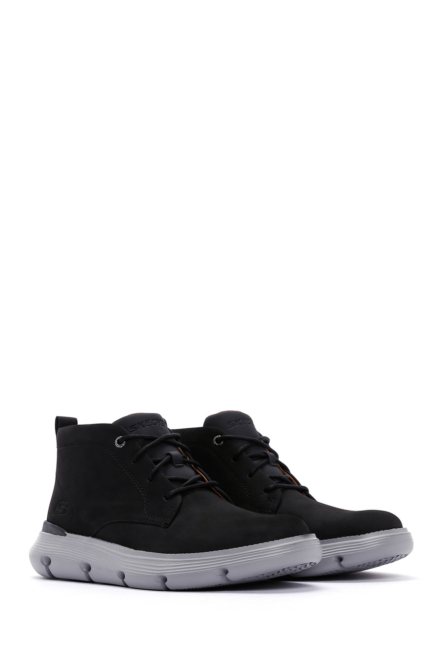 Skechers Erkek Siyah Nubuk Bot