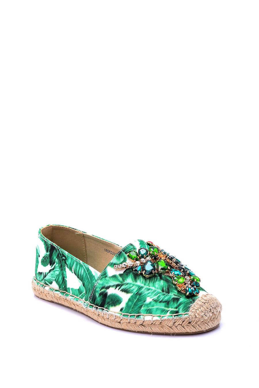 Women's Stone Espadrille Shoes