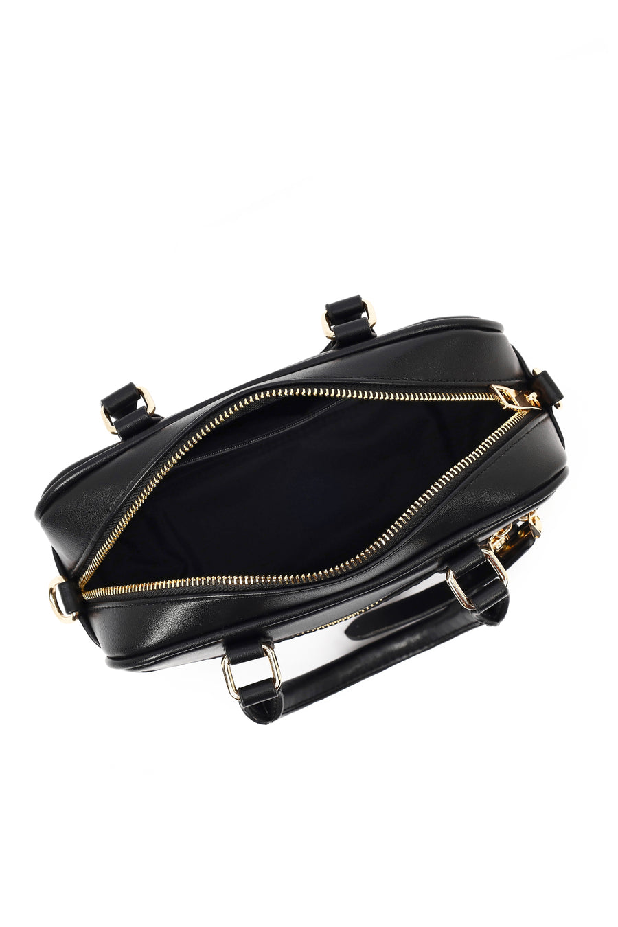 Women's Black Long Strap Shoulder Bag
