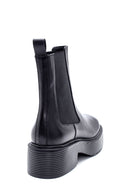 Women's Leather Thick Soled Chelsea Boots | Derimod
