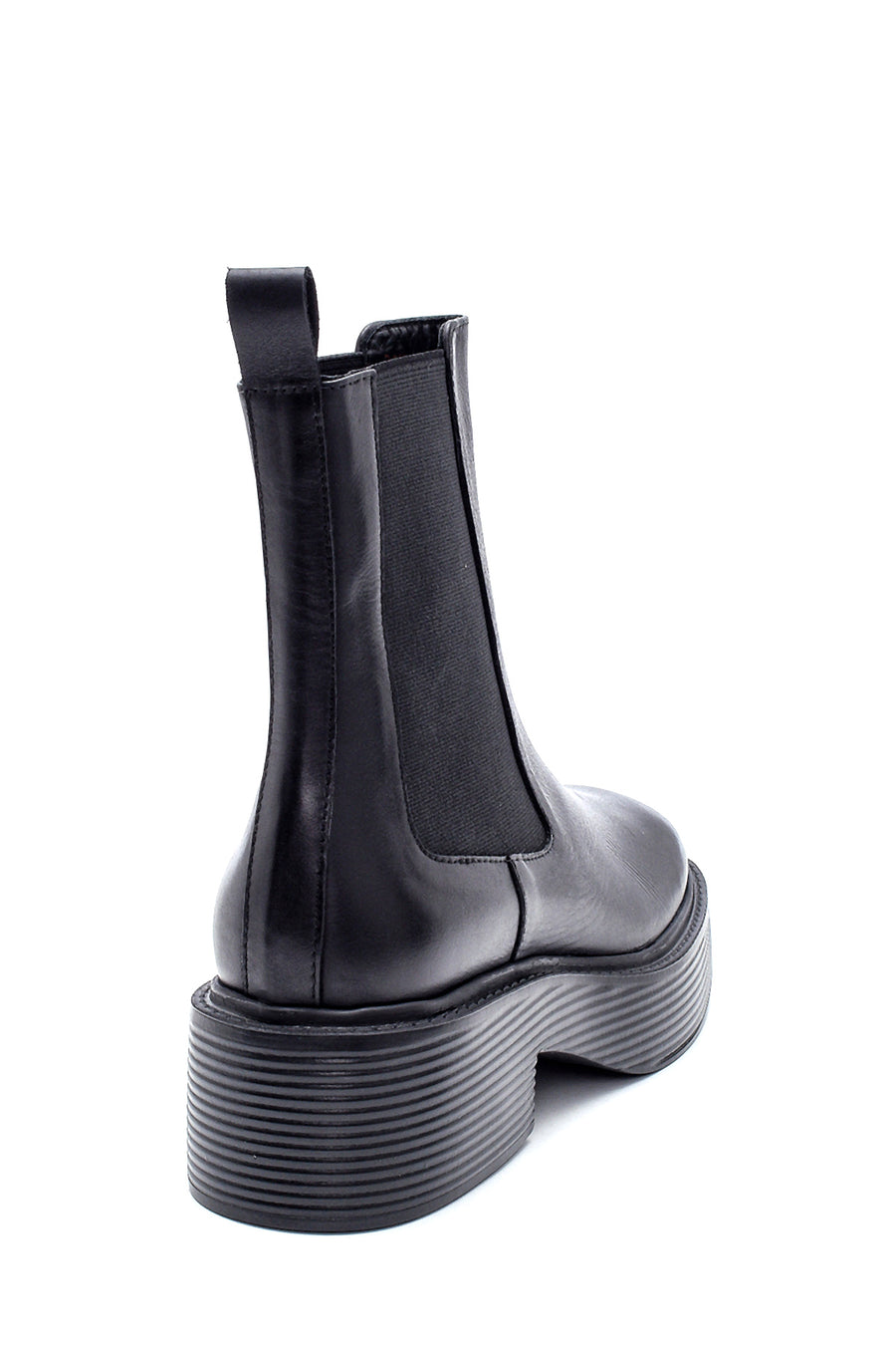 Women's Leather Thick Soled Chelsea Boots