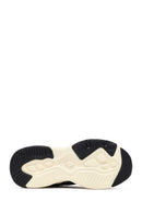 Woman Black Lace-Up Chunky Sneaker | Derimod